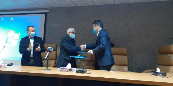 The Association signing a cooperation agreement with  the Urban Planning Authority